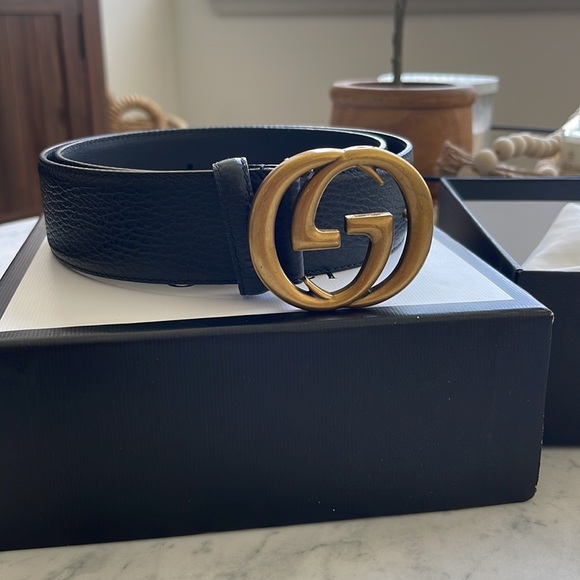 Gucci Accessories - Gucci GG Marmont Leather Belt
